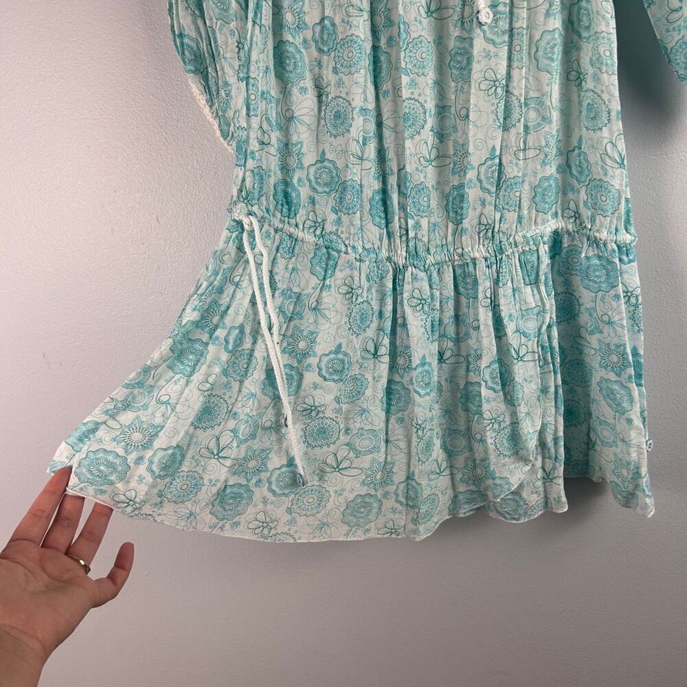 Poupette St Barth Drop Waist Mini Boho Dress - Picture 5 of 8